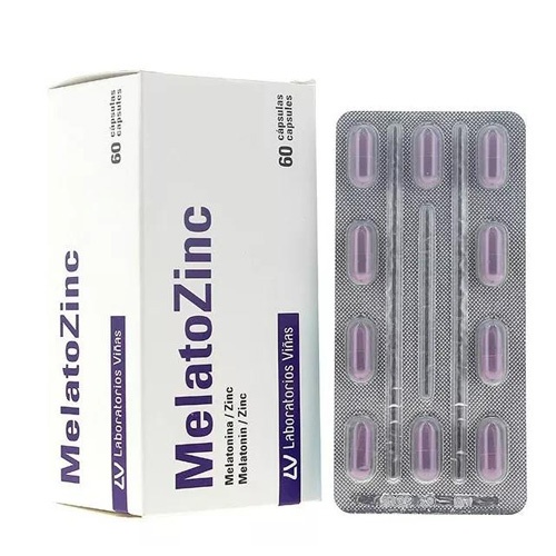 Melatozinc Trastornos del sueño (1 mg x 60 caps)