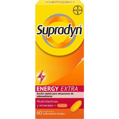 supradyn extra energy 60 comprimidos