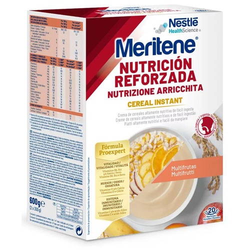 Meritene Puré Multrifrutas (2 sobres x 300 g)