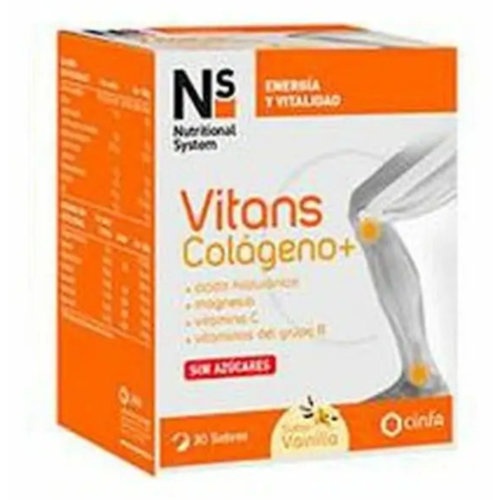 Ns vitans colageno+ (30 sobres 10,9 g sabor vainilla)