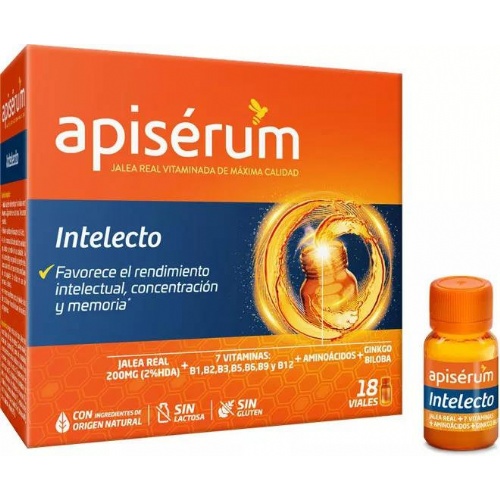 Apiserum intelecto (18 viales bebibles)