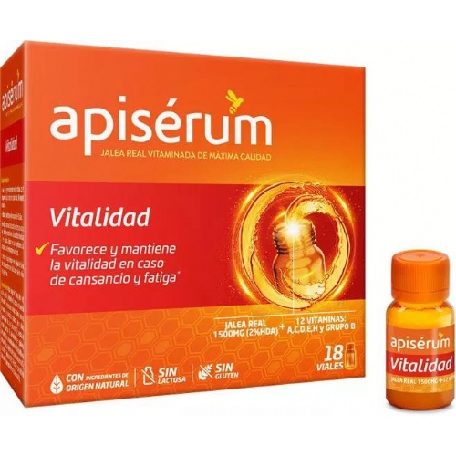 Apiserum vitalidad (18 viales)