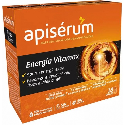 Apisérum Energía Vitamax (18 viales bebibles)