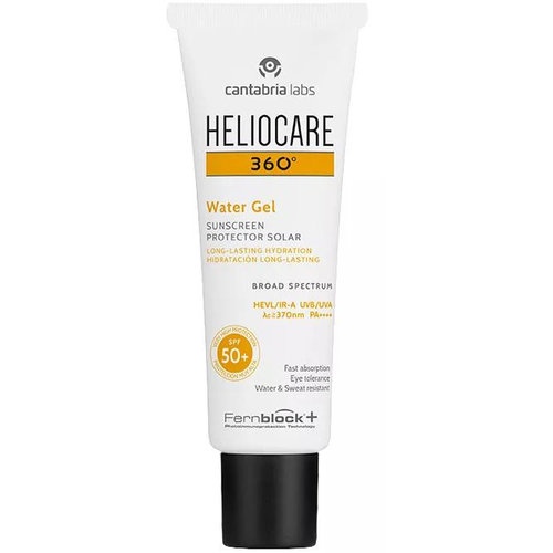 Heliocare 360º spf 50+ water gel hidratacion long-lasting - protector solar (1 envase 50 ml)