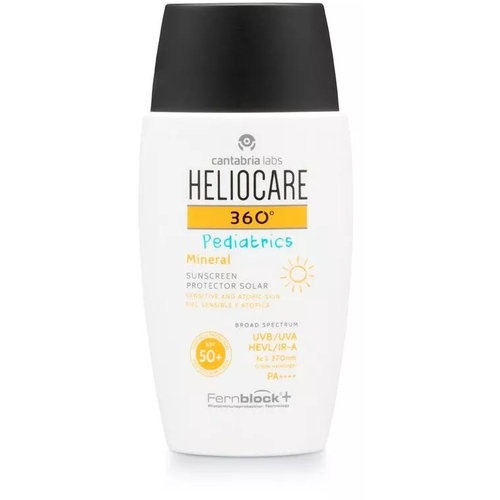Heliocare 360º spf 50+ pediatrics mineral - protector solar piel sensible y atopica (1 envase 50 ml)