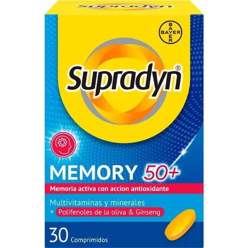 Supradyn memory 50+ (30 comprimidos)