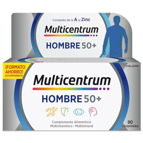Multicentrum hombre 50+ (90 comprimidos)