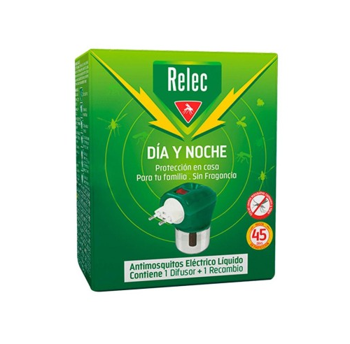 Relec dia y noche antimosquitos electrico liquido on off (1 difusor + recambio)