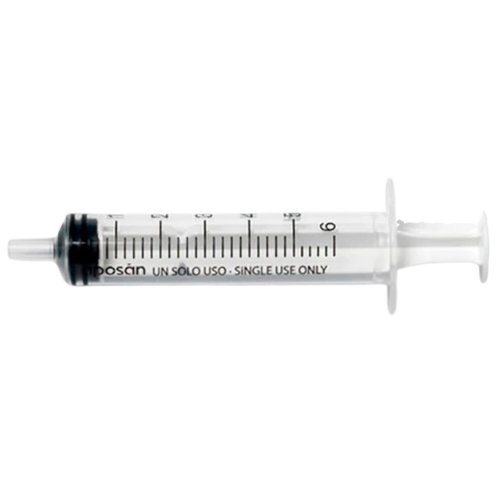 Jeringa apirogena de 3 cuerpos aposan botiquin 100 unidades 5 ml - aposan botiquin