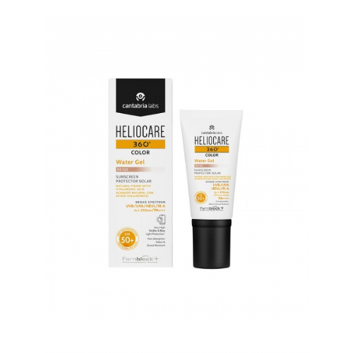 Heliocare 360º Water Gel protector solar SPF50+ Color Beige 50 ml