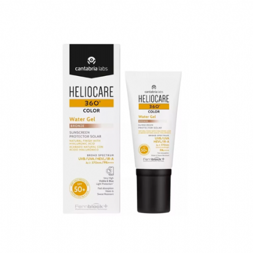 Heliocare 360º Water Gel Protector solar SPF50+ Color Bronze 50 ml