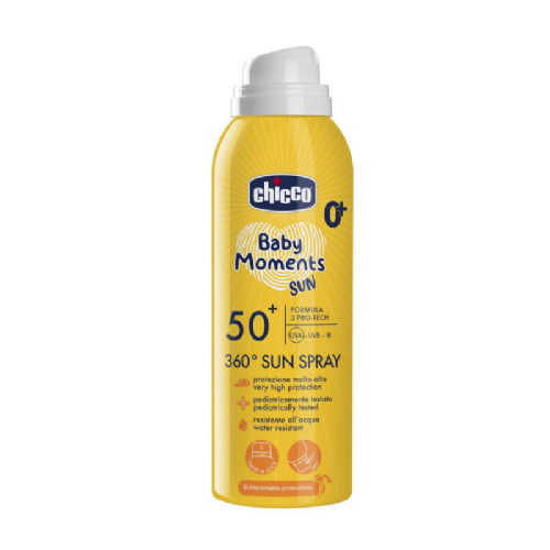 Chicco Crema Solar Spray 360º SPF50+ 0+  150 ml