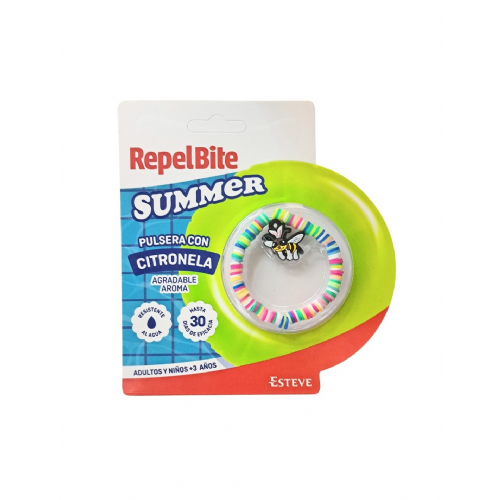 Repelbite Summer Pulsera Citronela