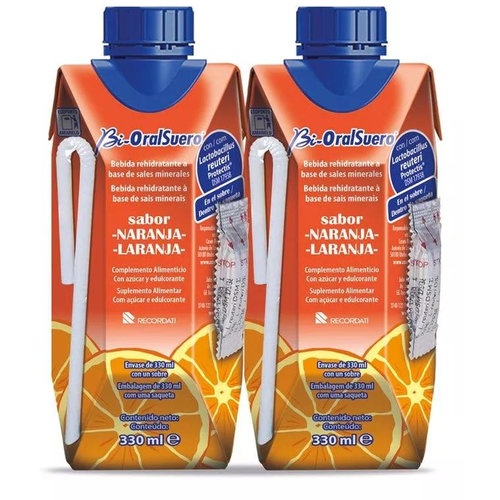 Bioralsuero Sabor Naranja 2ud x 330 ml