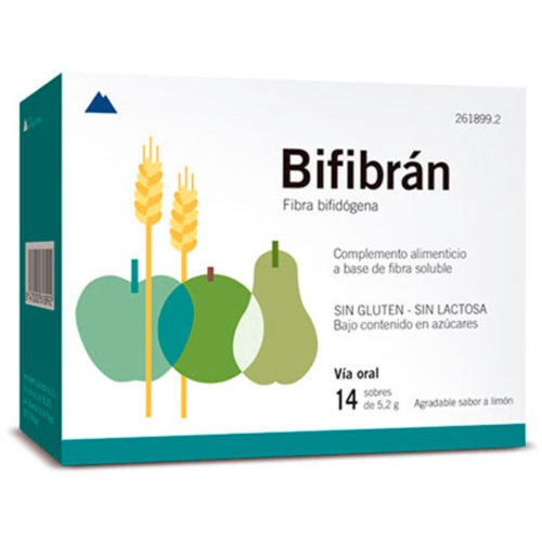 Bifibran  14 sobres 5,2 g sabor limon
