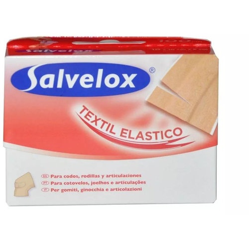 Salvelox TextileBits Apósito Recortable (10 cm x 10 cm - 10 ud)