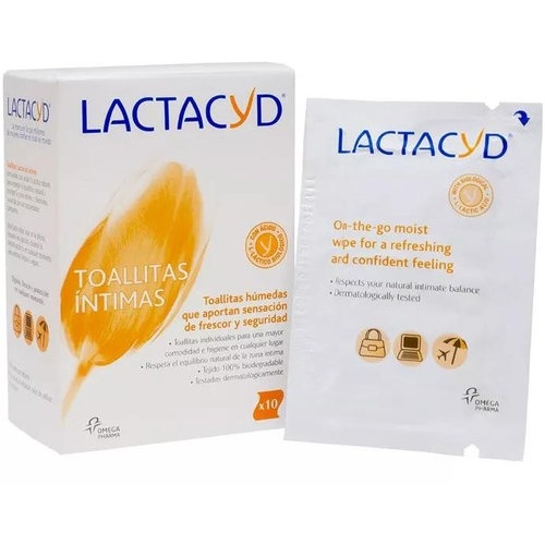 lactacyd intimo toallitas 10 unidades