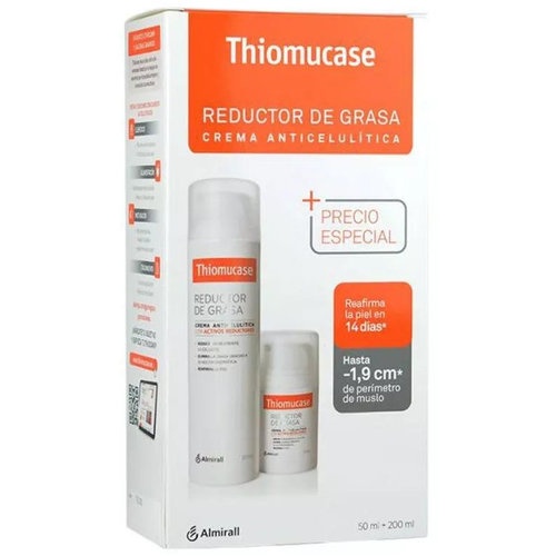 Thiomucase Reductor de Grasa Crema Anticelulítica (200 ml)