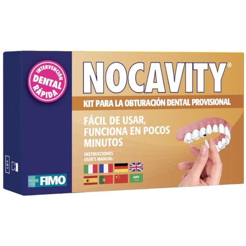 Nocavity kit obturacion dental provisional (1 unidad)