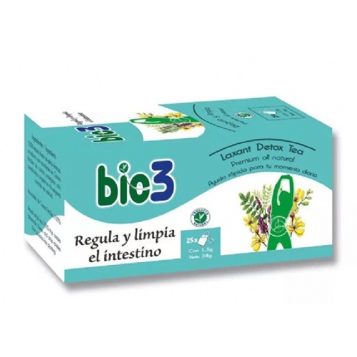 Bie3 Regula y Limpia - Tránsito intestinal (25 filtros)