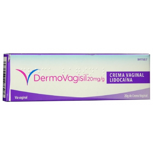 DERMOVAGISIL 20mg/g CREMA VAGINAL , 1 tubo de 20 g