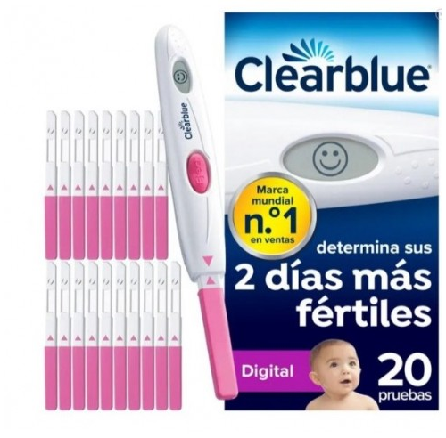 Test de ovulacion digital clearblue 20 unidades