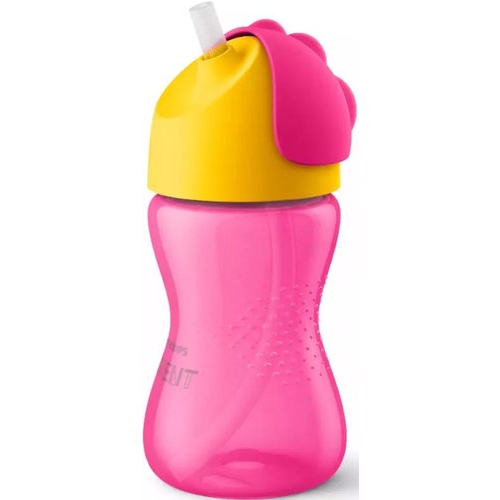 Philips avent vaso con pajita (300 ml + 12 m niña)