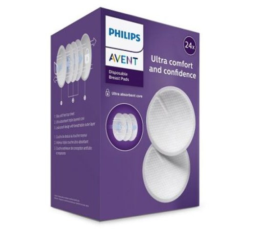 Philips Avent Discos Absorbentes lactancia 24 discos