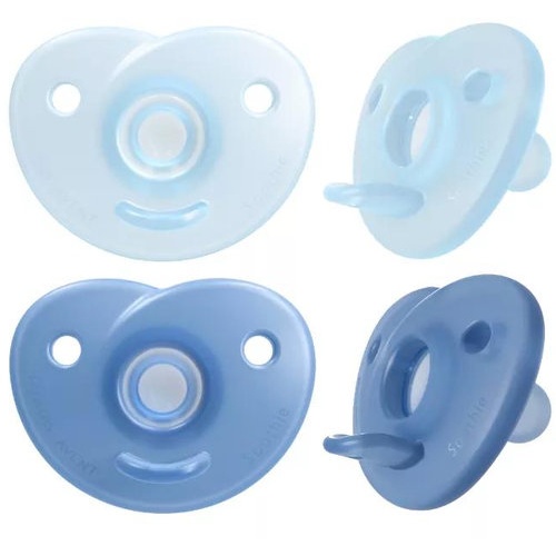 Chupete silicona - philips avent soothies (0-6 meses 2 unidades niño)
