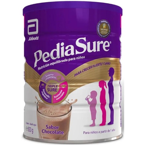 Pediasure polvo  1 lata 850 g sabor chocolate