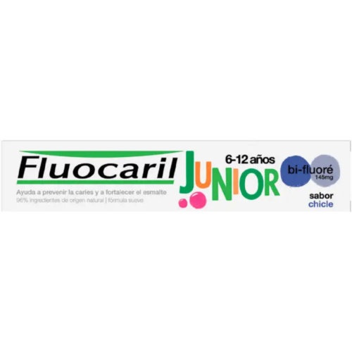 Fluocaril Junior Gel dental 6-12 años Sabor chicle 75 ml