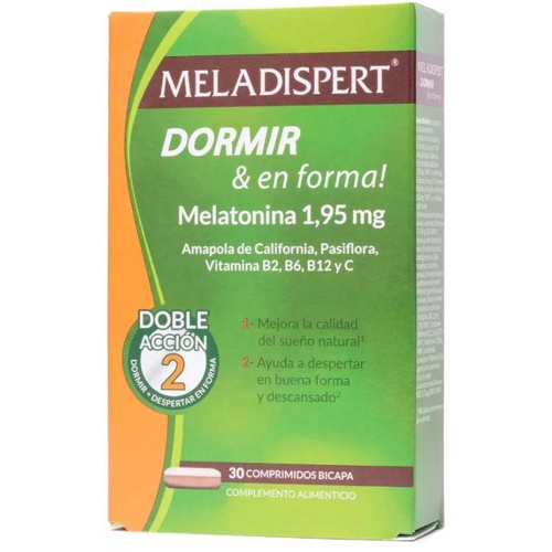 Meladispert dormir & en forma (30 + 15 comprimidos pack ahorro)
