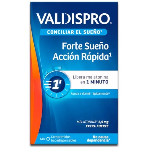 Valdispro forte accion rapida (40 comprimidos bucodispersables)