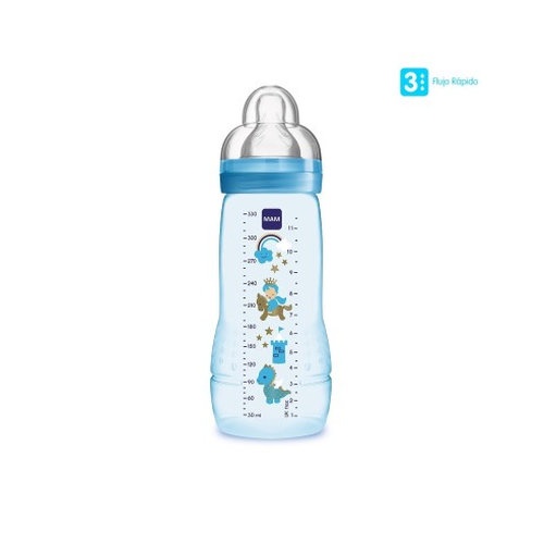 Bottle biberon - mam easy active (330 ml azul)