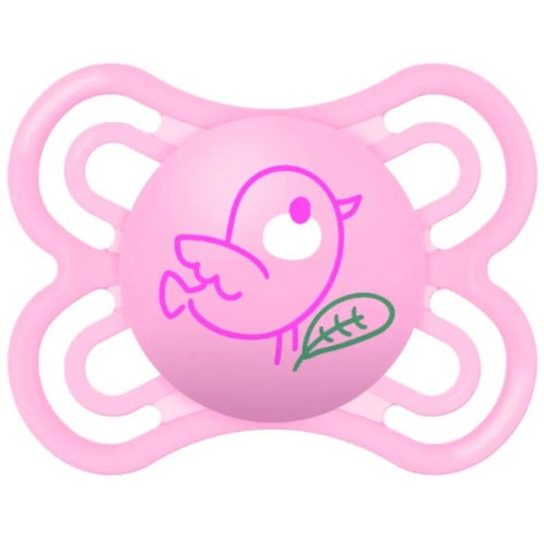 Chupete silicona simetrica - mam perfect (0+ m azul)