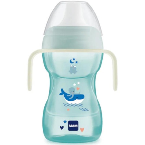 Vaso con boquilla dura - mam fun to drink cup (an +8 m 270 ml)