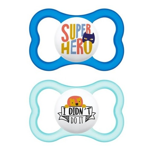 Chupete silicona simetrica - mam air (16+ a pack doble)
