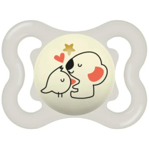 Chupete silicona simetrica - mam supreme night (1 unidad n 2-6 meses)