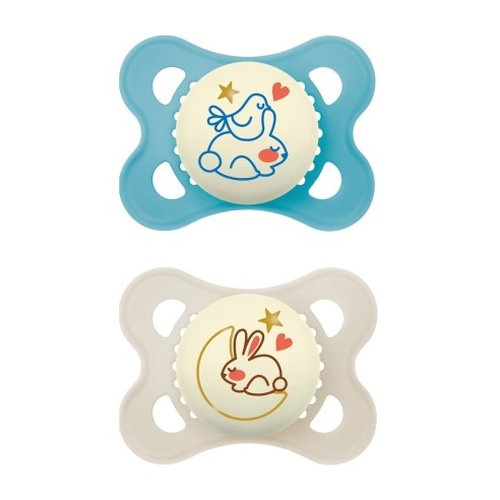 Chupete silicona mam original night 2 - 6 meses matt n pack doble - mam original night