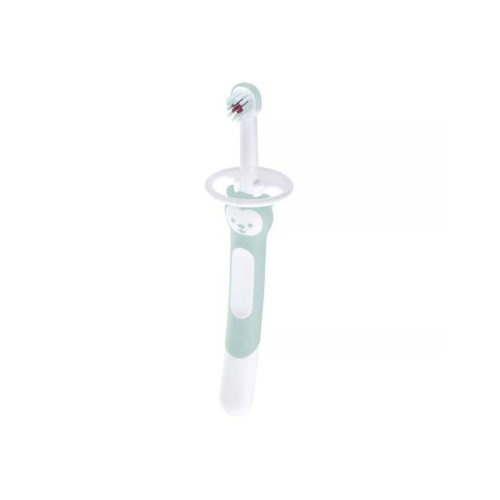 Cepillo dental infantil aprendizaje training brush 5+m 1 unidad color azul - training brush