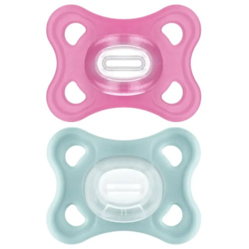 MAM Comfort Chupetes Silicona 3-12 meses Color rosa (2 ud)