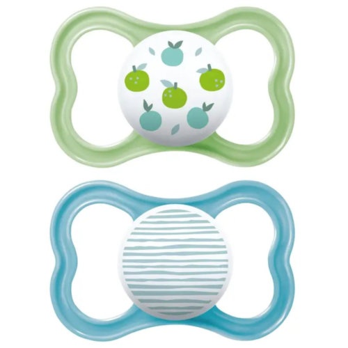 MAM Air Pack Chupetes 16+ meses Silicona color azul (2 ud)