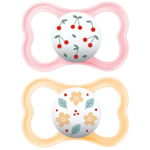 MAM Air Pack Chupetes 16+ meses Silicona color rosa (2 ud)
