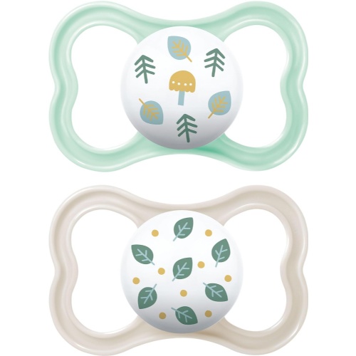 MAM Air Pack Chupetes 16+ meses Silicona color neutro (2 ud)