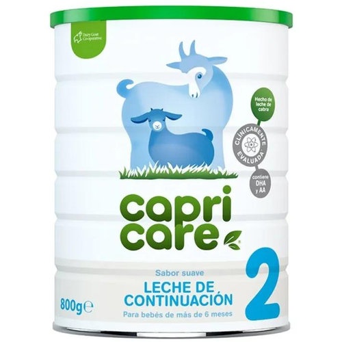 Capricare 2 preparado lactantes desde 6ºmes - leche de cabra (1 envase 800 g)