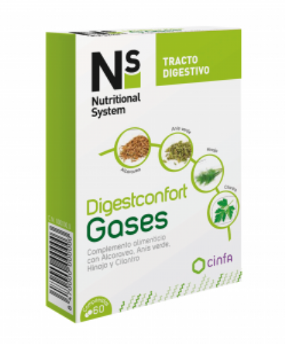 Ns Digestconfort Gases (60 comprimidos)