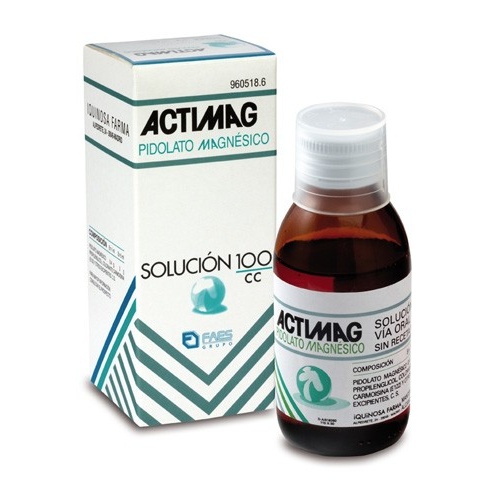 ACTIMAG 400 MG/ML SOLUCION ORAL, 1 frasco de 100 ml
