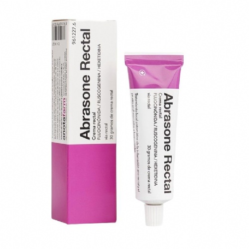 ABRASONE RECTAL, CREMA RECTAL  , 1 tubo de 30 g