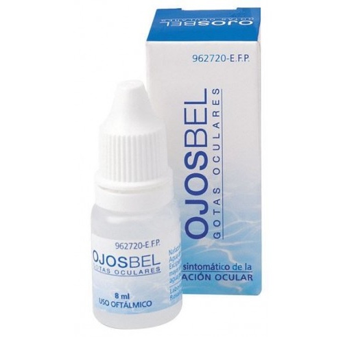OJOSBEL GOTAS OCULARES, 0,30 mg/0,08 ml Colirio en solución , 1 frasco de 8 ml