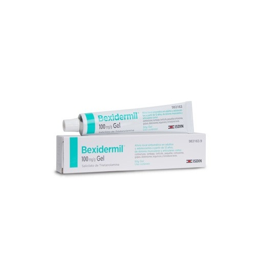 BEXIDERMIL 100 mg/g GEL , 1 tubo de 50 g
